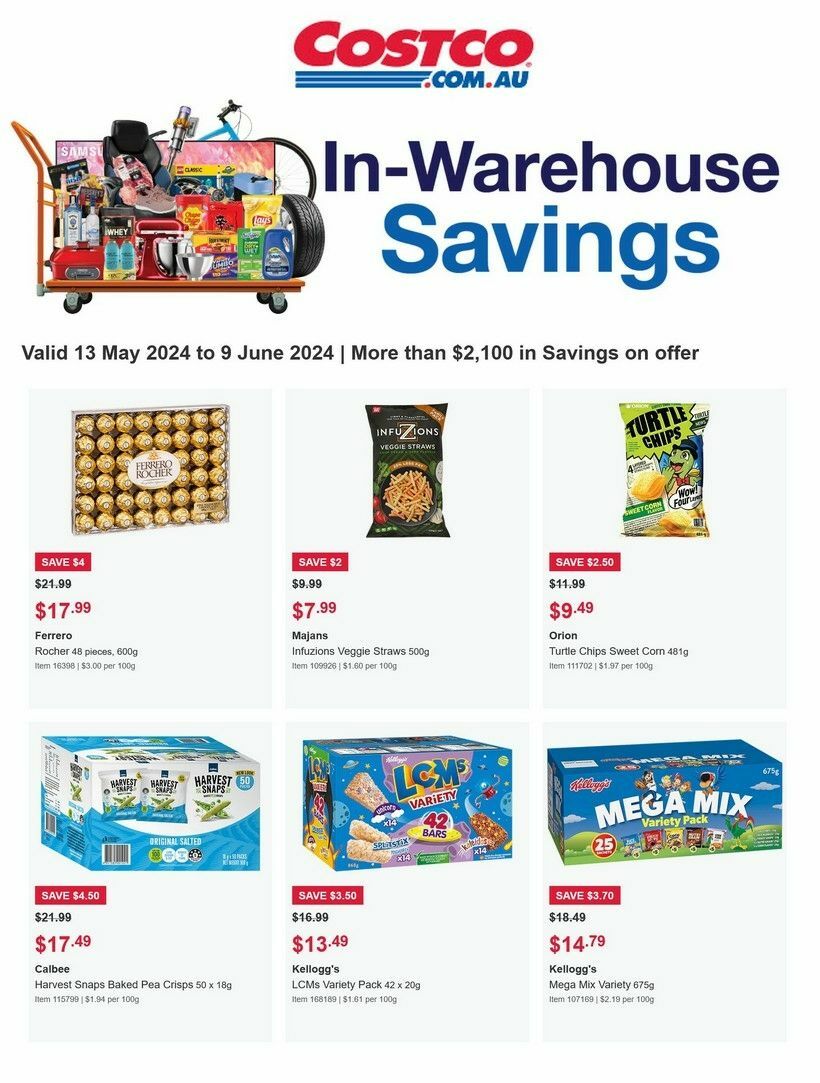 Costco Catalogues Specials From May