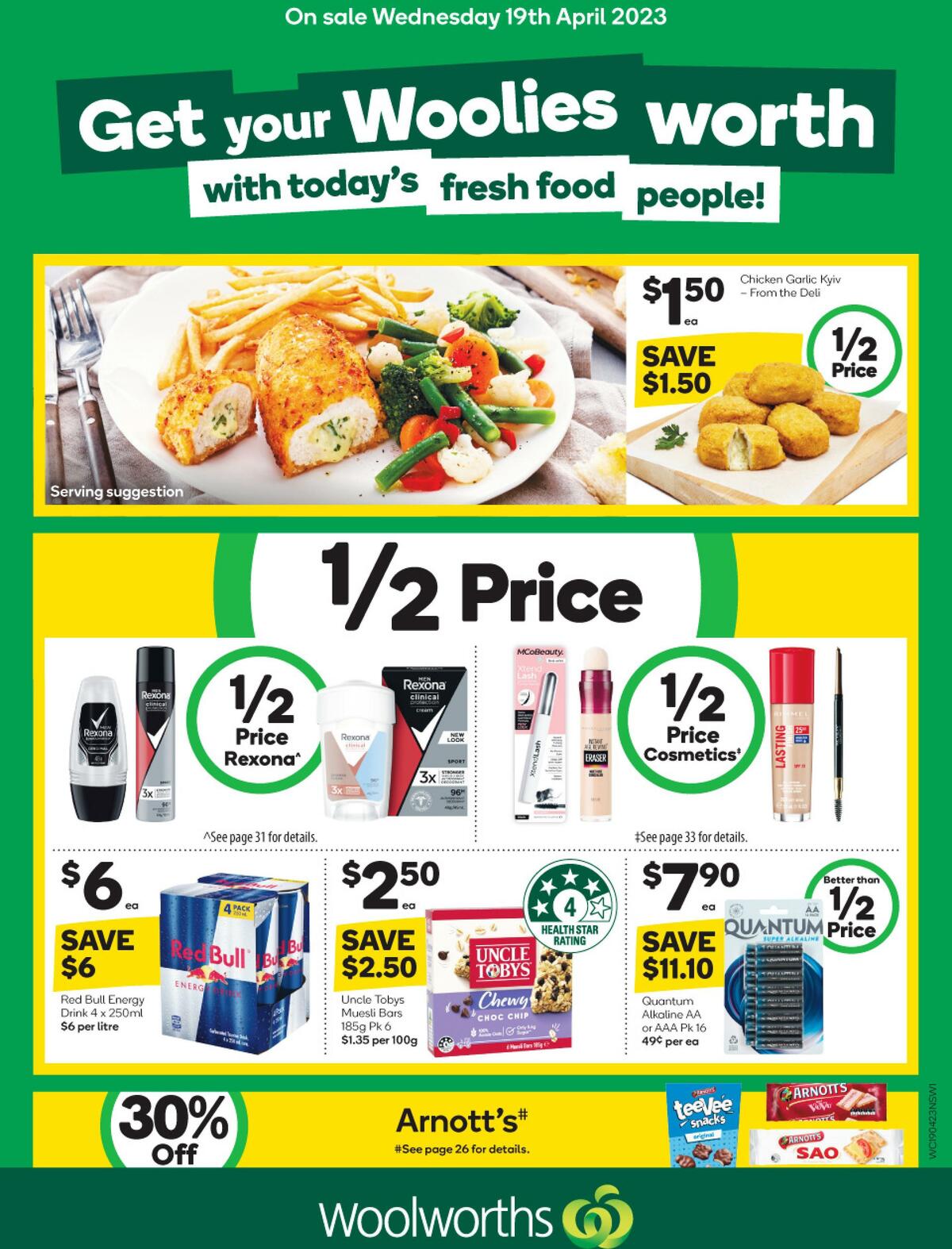 Woolworths Catalogues Specials From 19 April