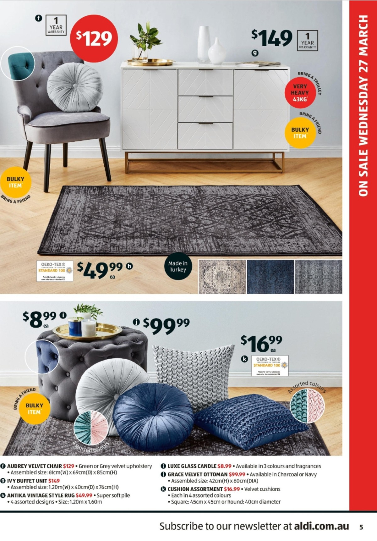 ALDI Catalogues from 27 March