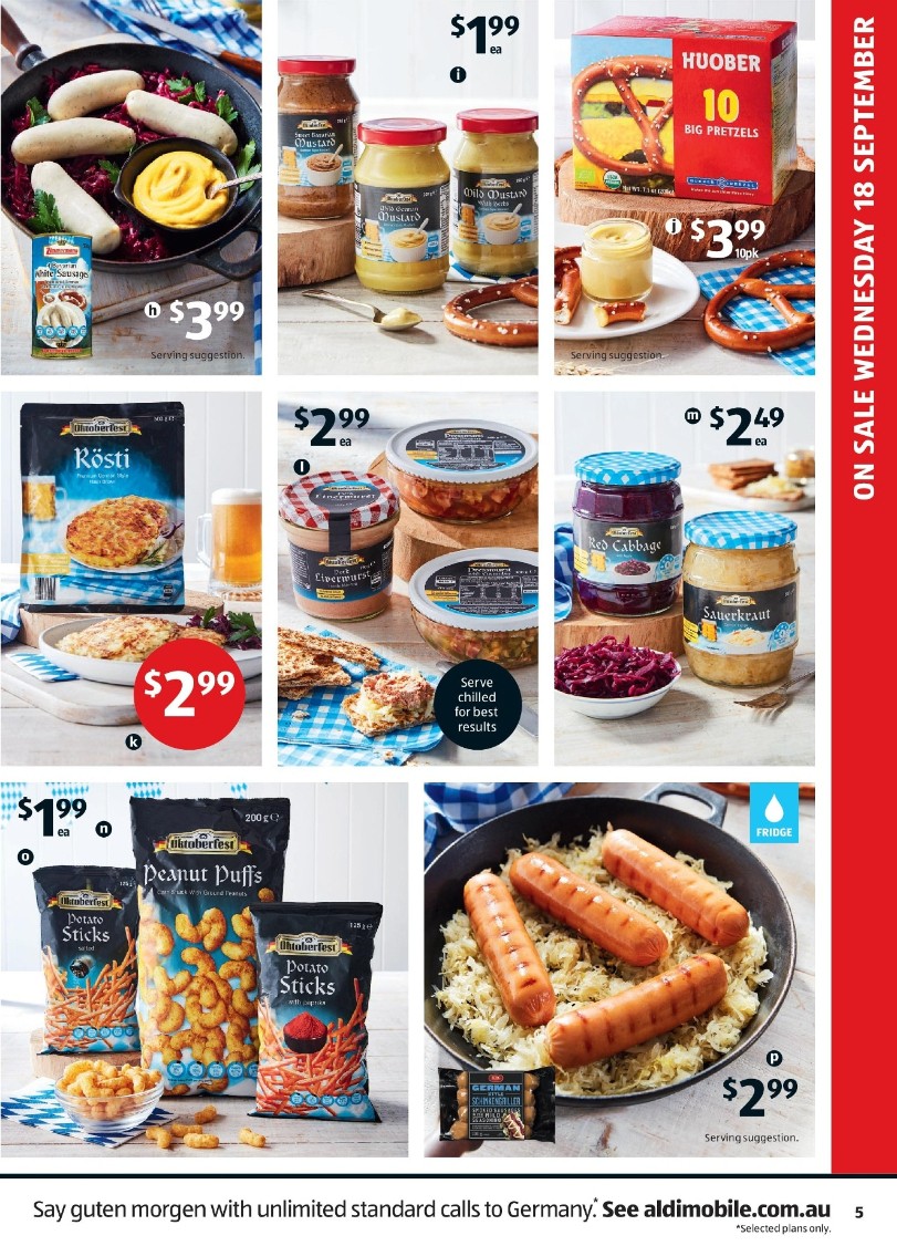 ALDI Catalogues from 18 September