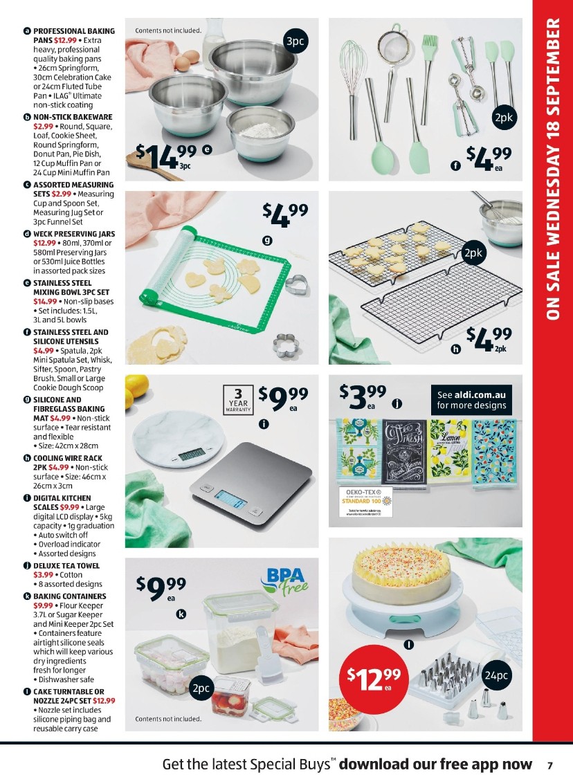 ALDI Catalogues from 18 September