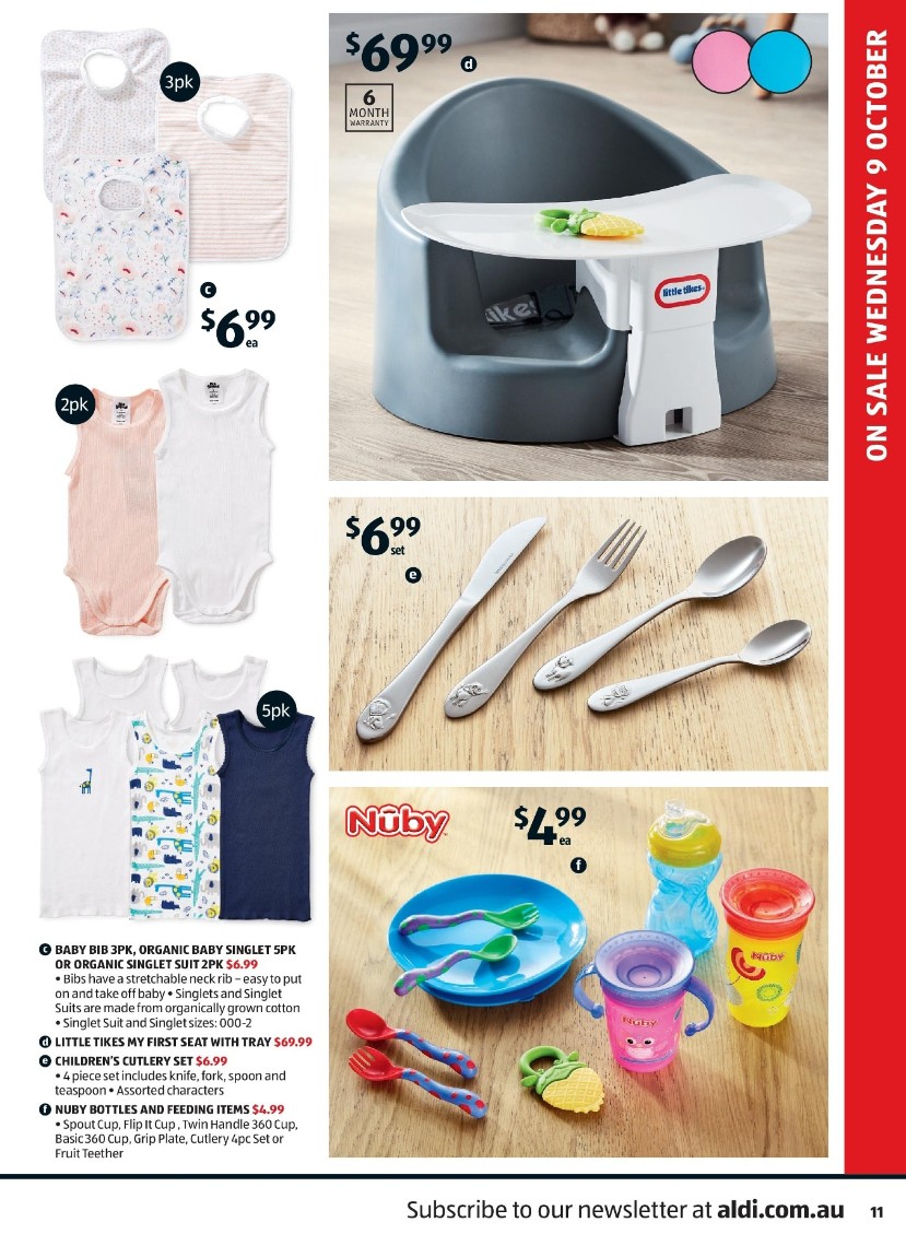 ALDI Catalogues from 9 October