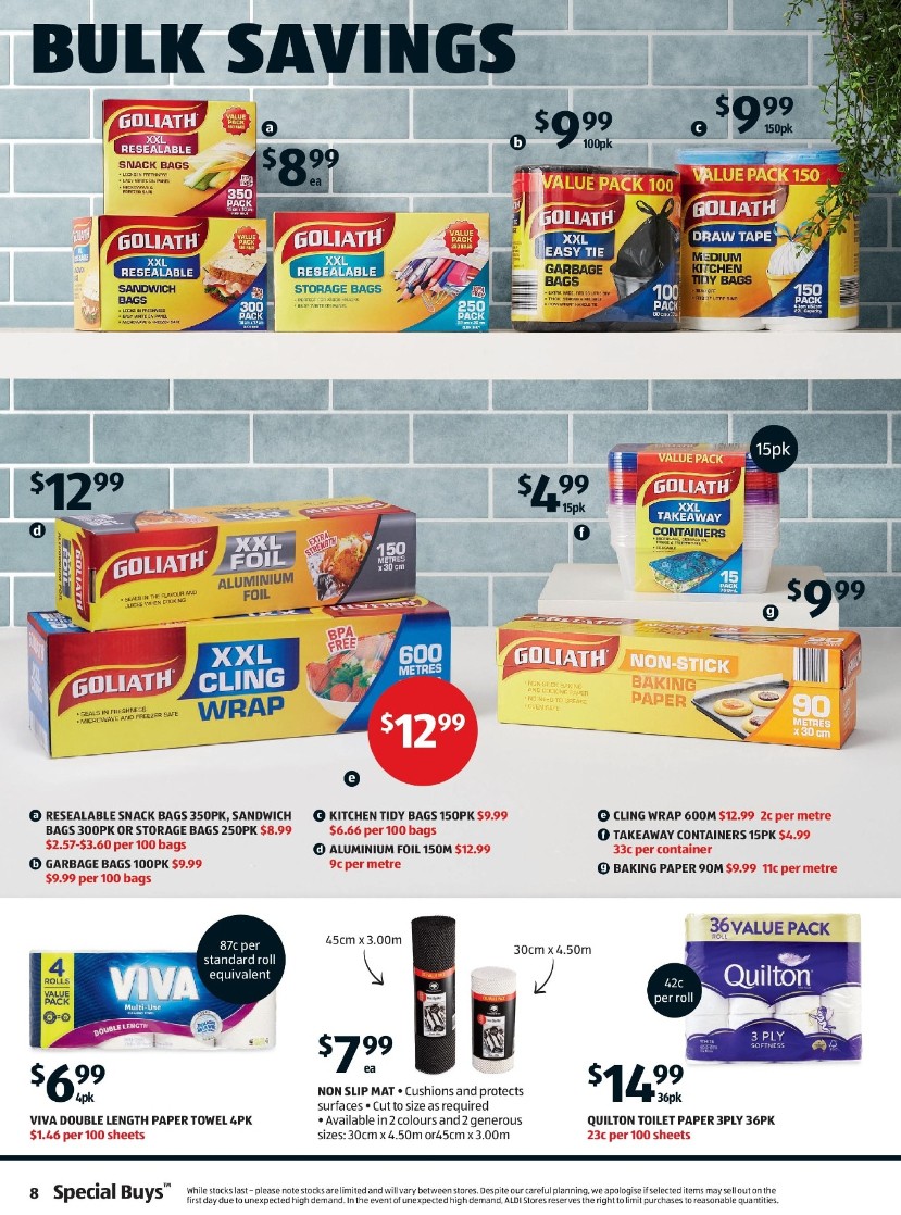 ALDI Catalogues from 9 October