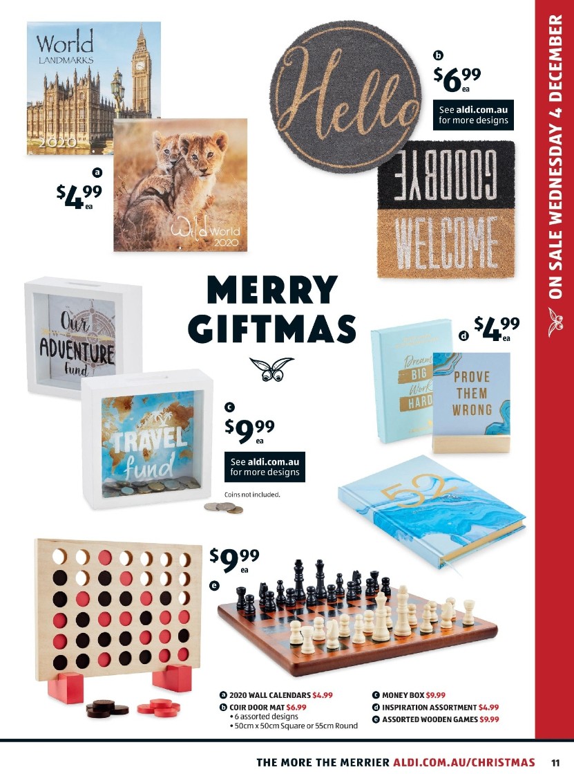 ALDI Catalogues from 4 December