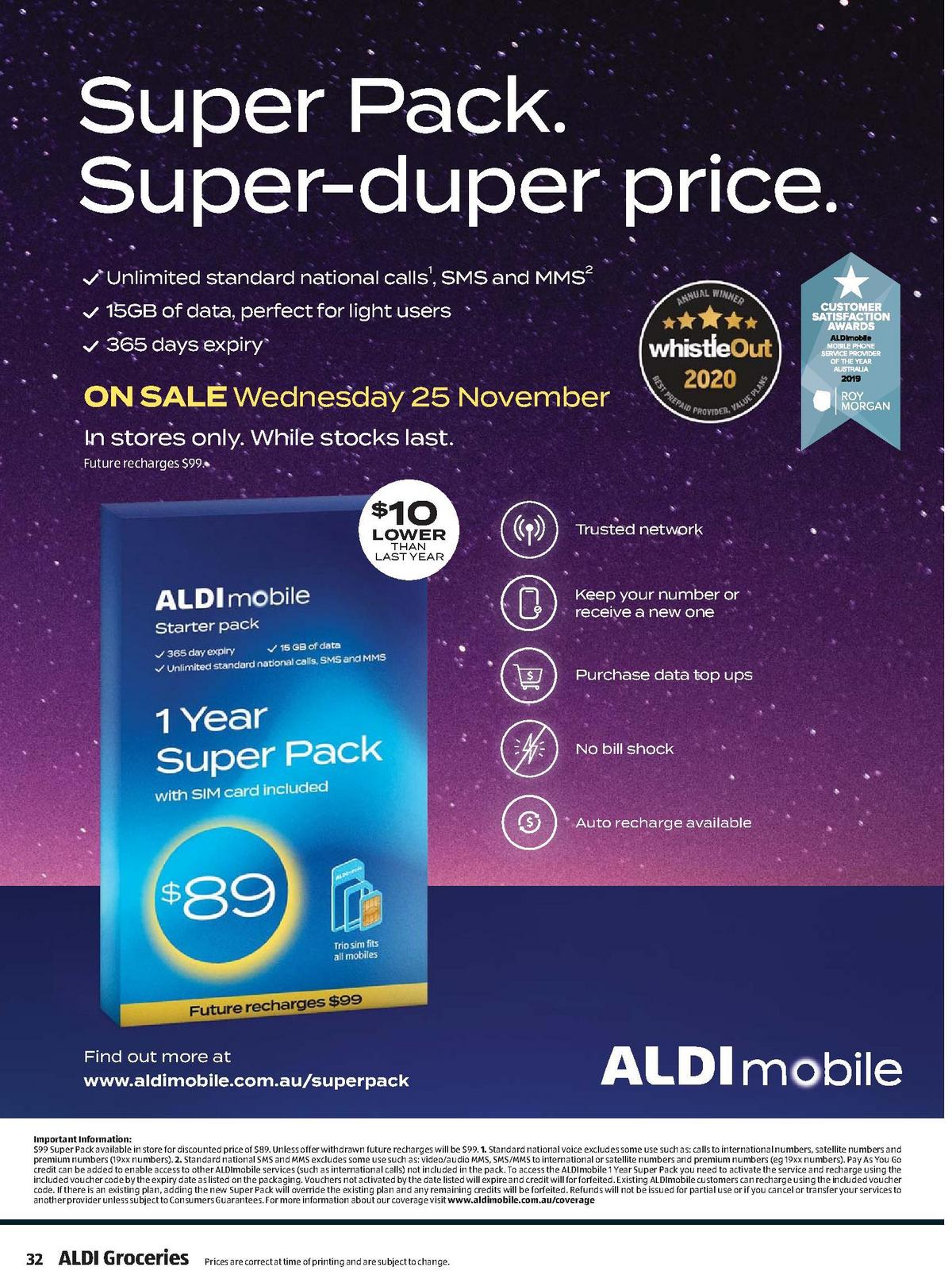 ALDI Catalogues from 25 November