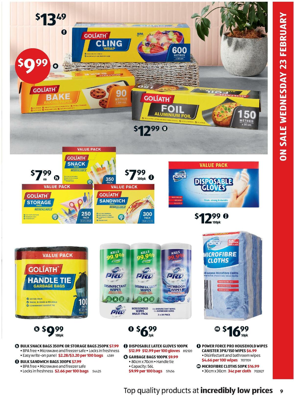 ALDI Catalogues from 23 February