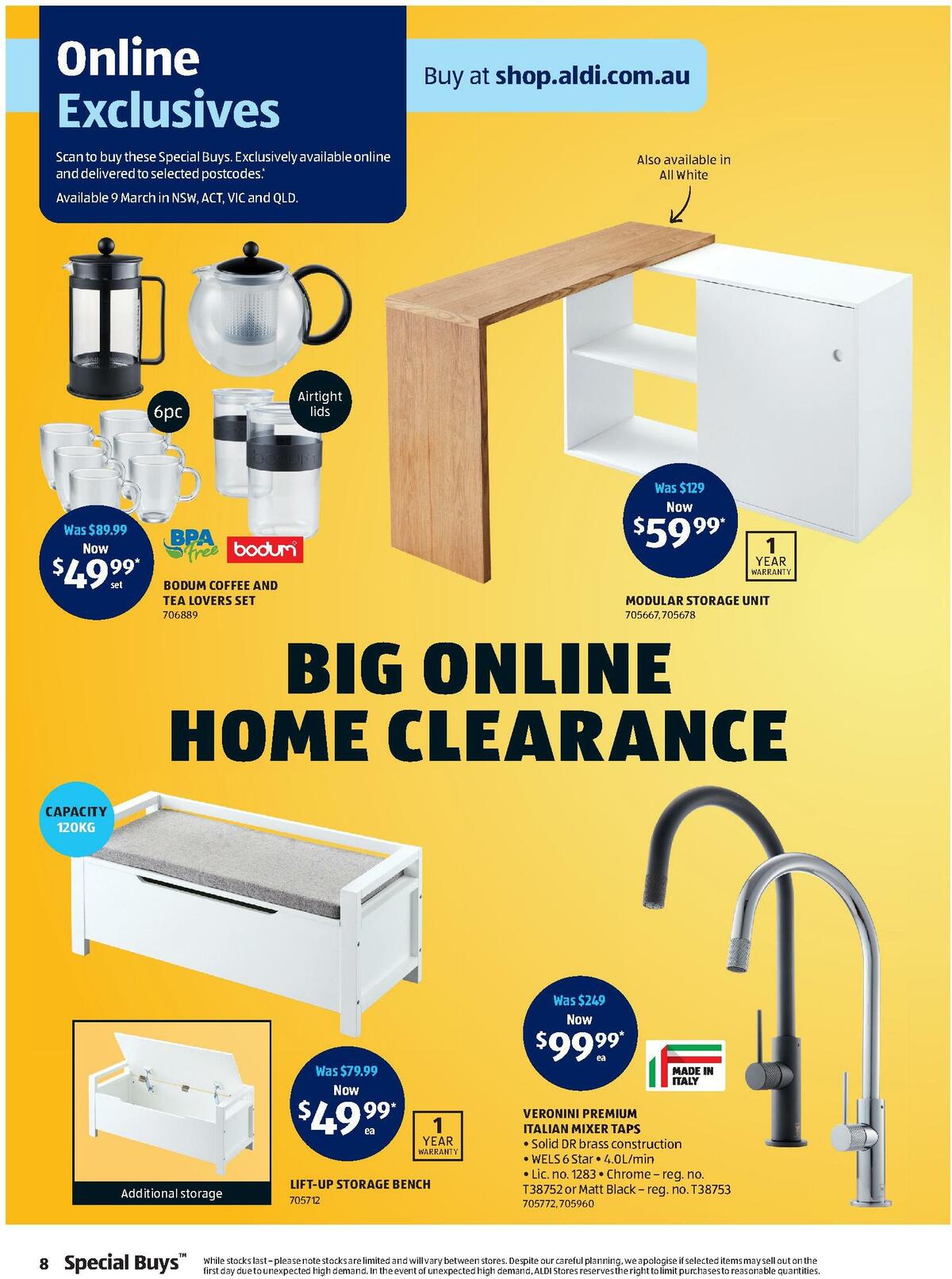 ALDI Catalogues from 9 March