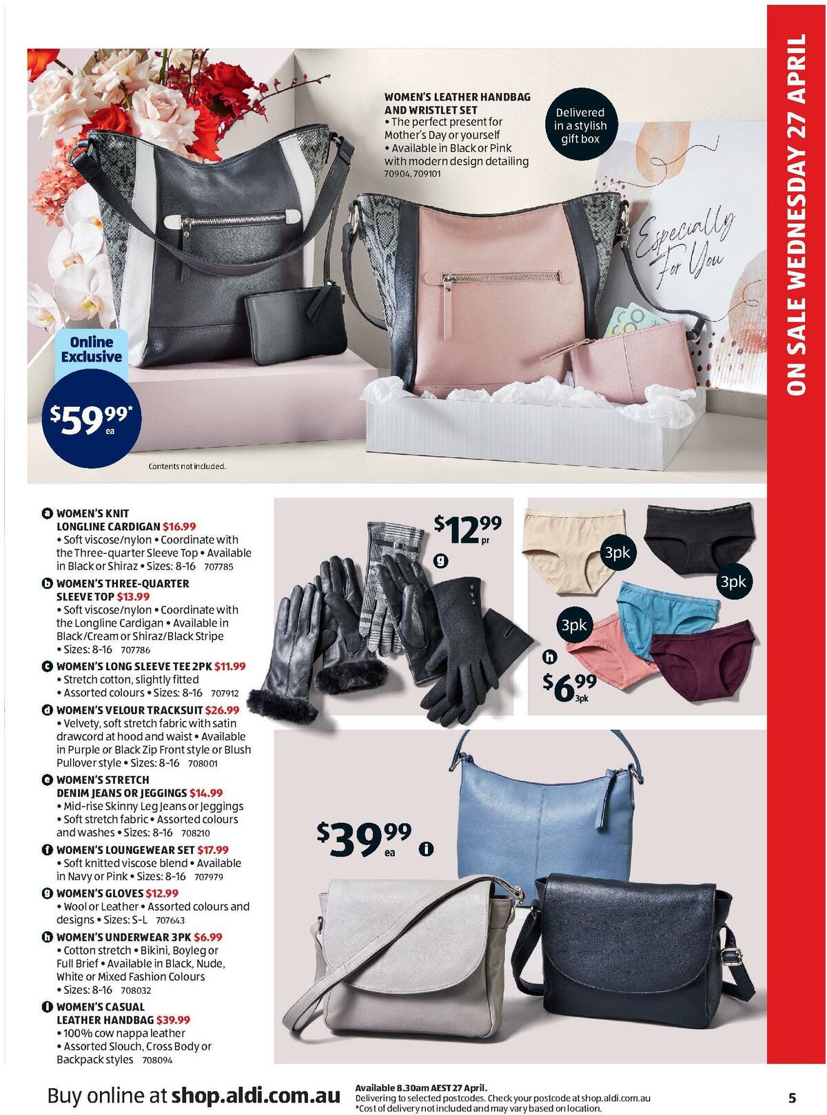 ALDI Catalogues from 27 April