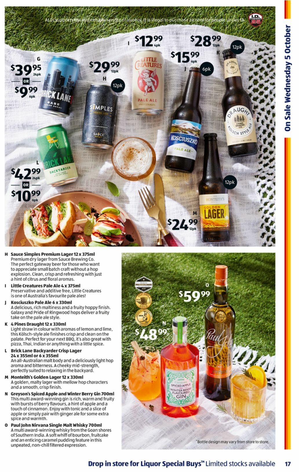 ALDI Catalogues from 5 October