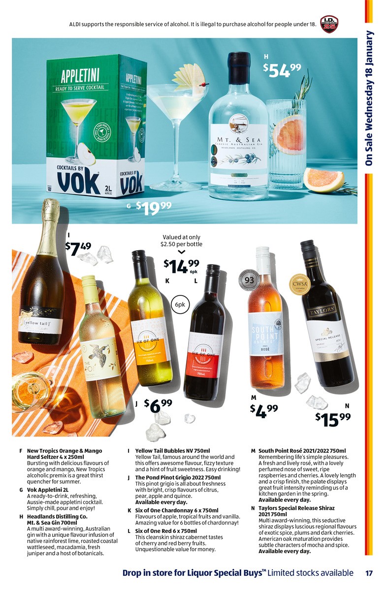 ALDI Catalogues from 18 January