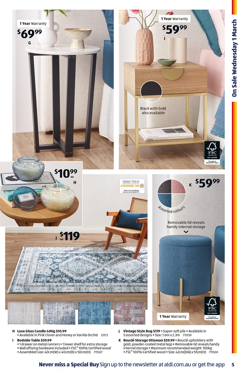 ALDI Catalogues from 1 March