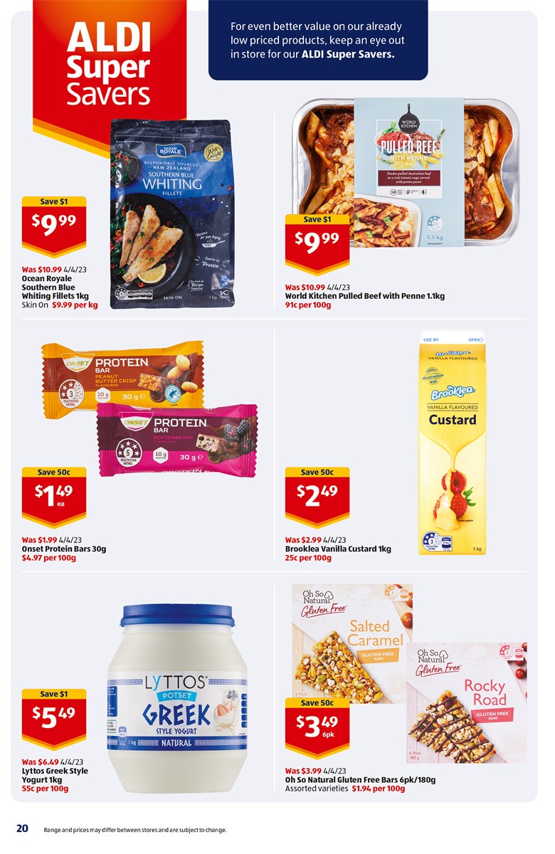 ALDI Catalogues from 19 April