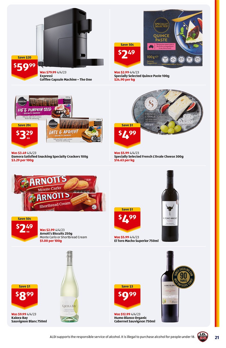 ALDI Catalogues from 19 April