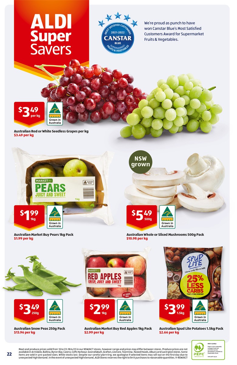 ALDI Catalogues from 19 April