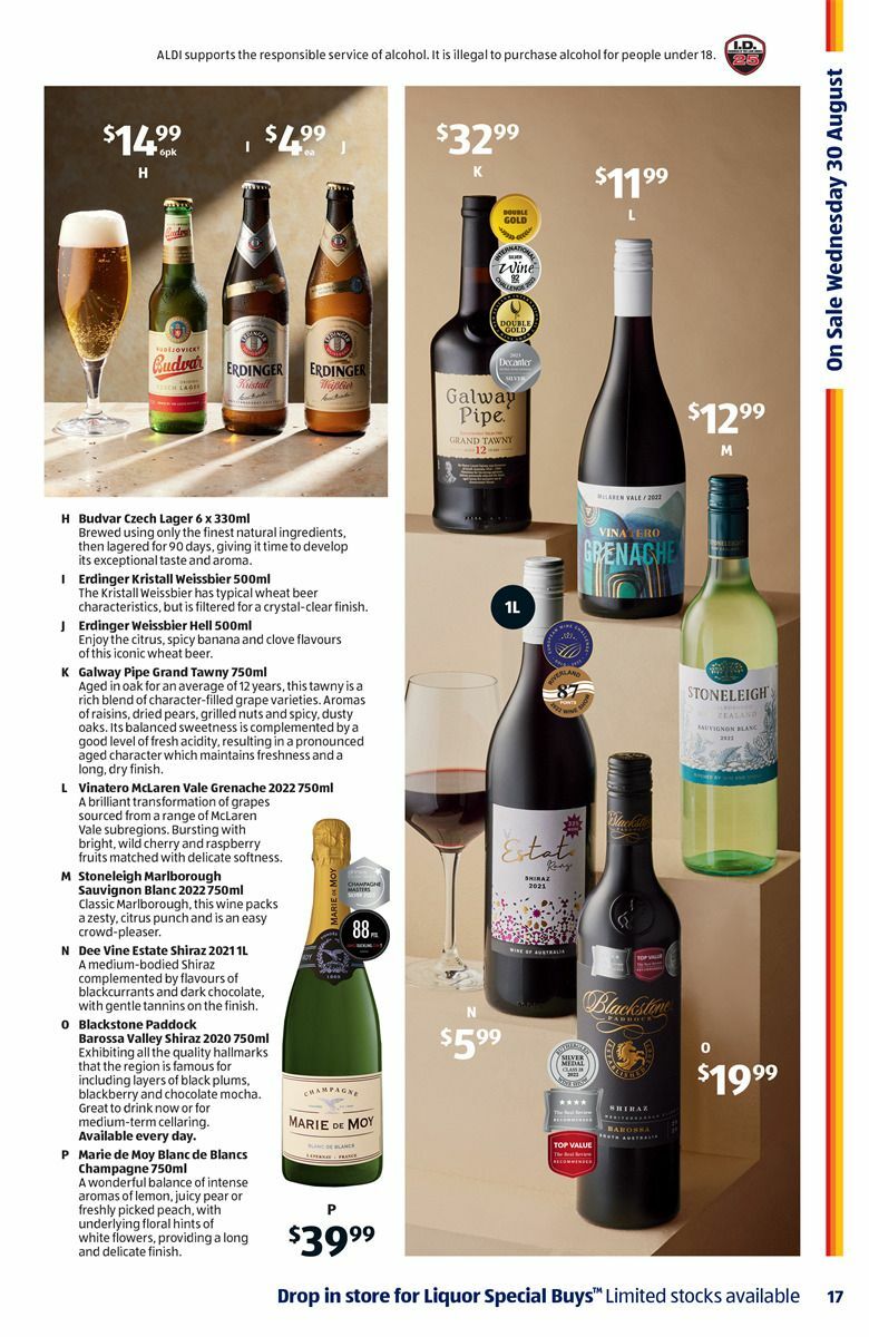 ALDI Catalogues from 30 August