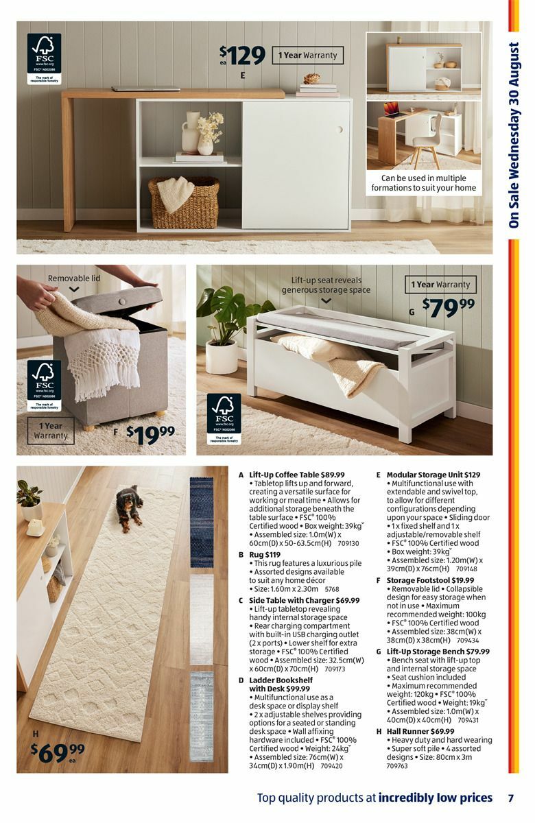 ALDI Catalogues from 30 August