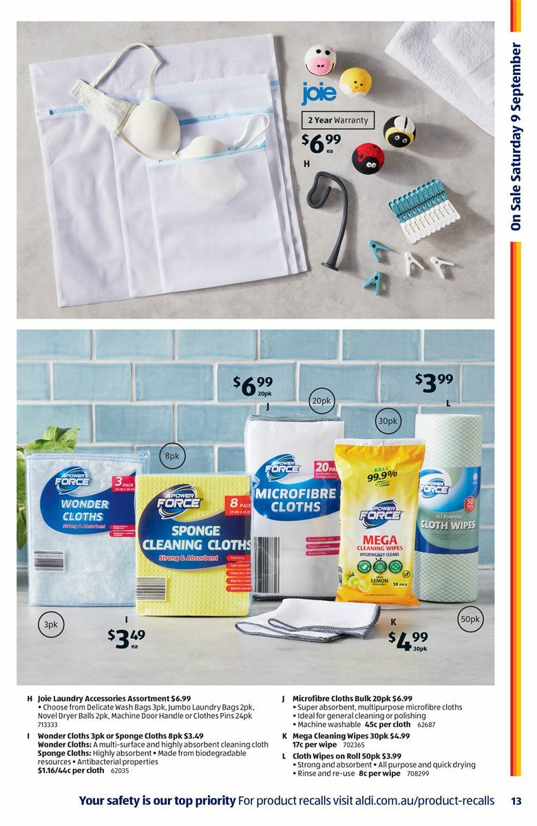 ALDI Catalogues from 6 September