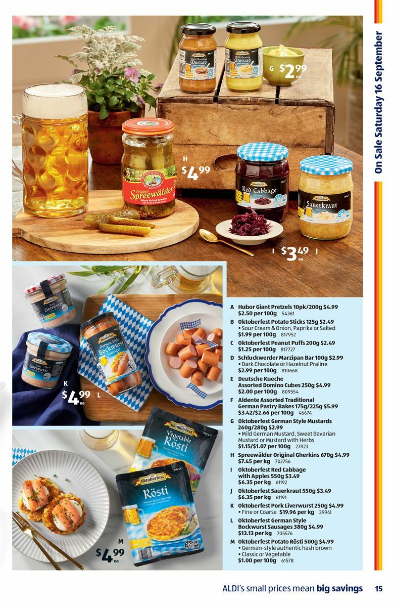 ALDI Catalogues from 13 September