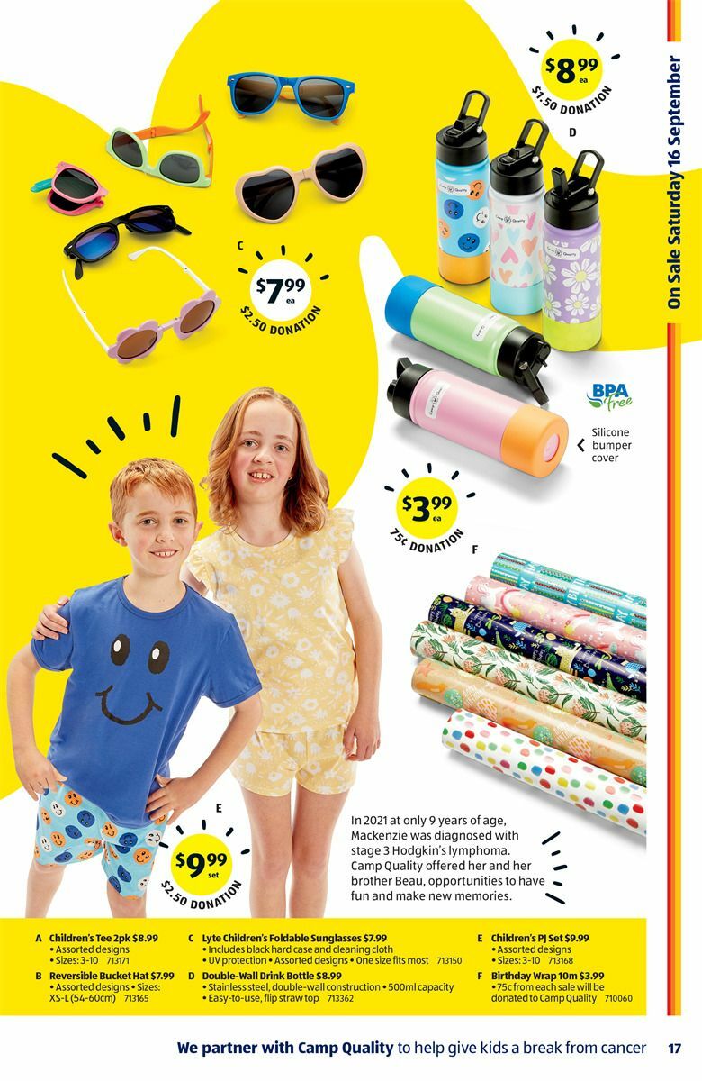 ALDI Catalogues from 13 September