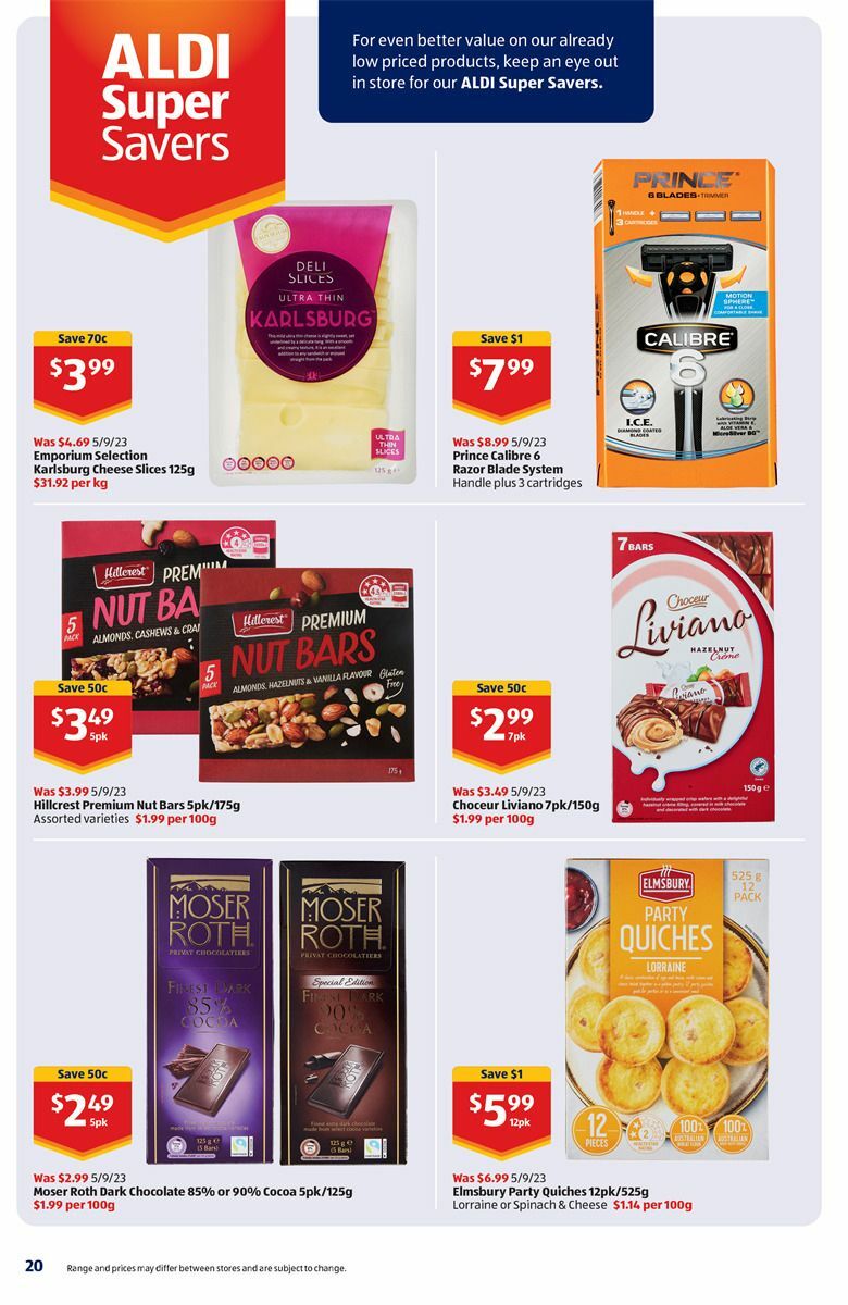 ALDI Catalogues from 20 September