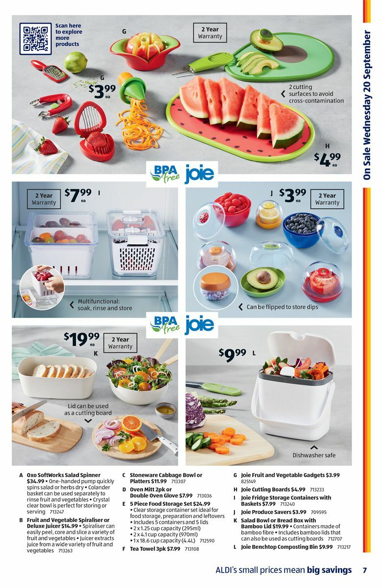 ALDI Catalogues from 20 September