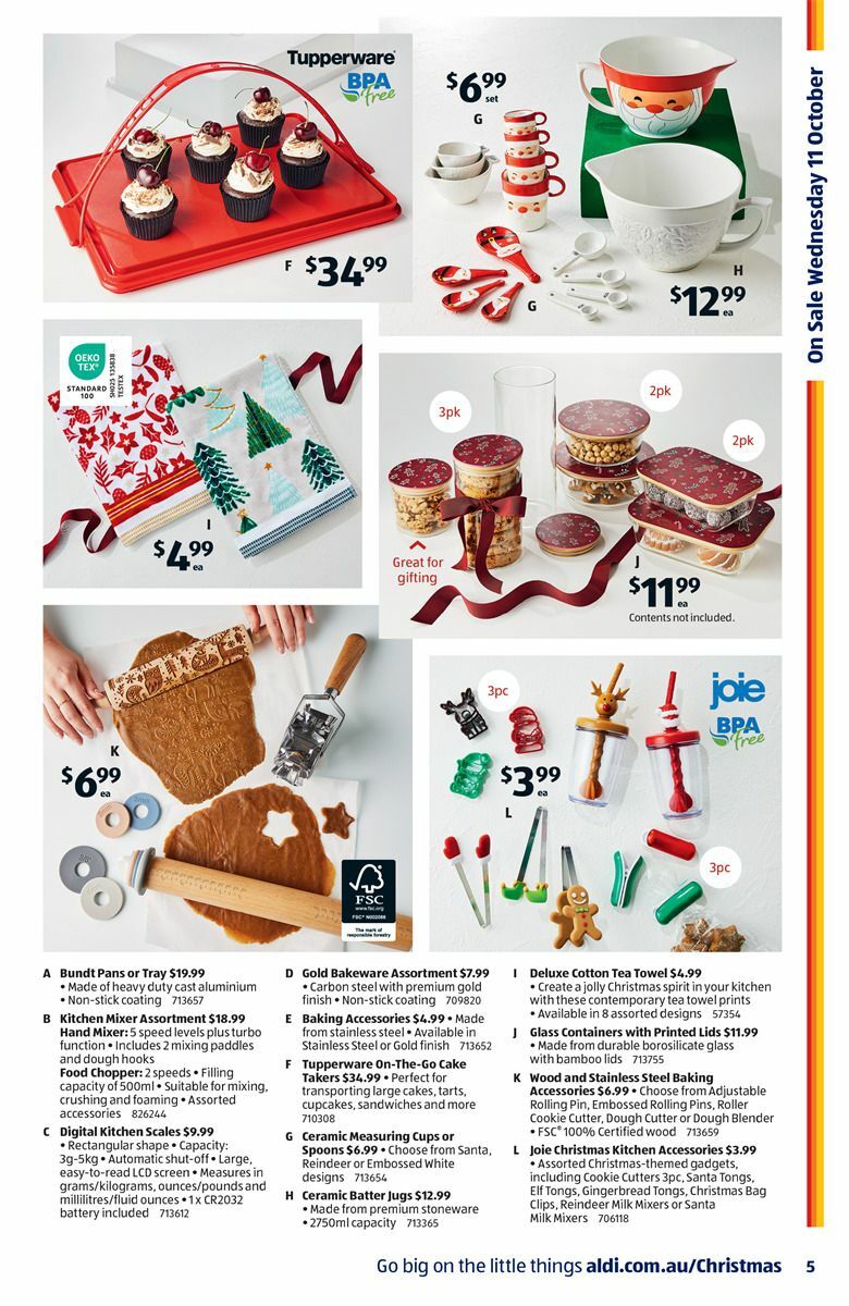 ALDI Catalogues from 11 October