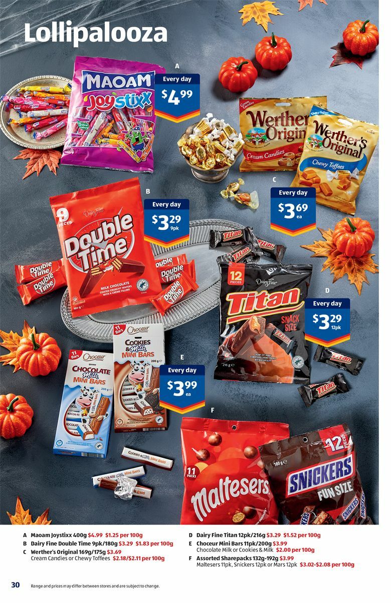 ALDI Catalogues from 25 October