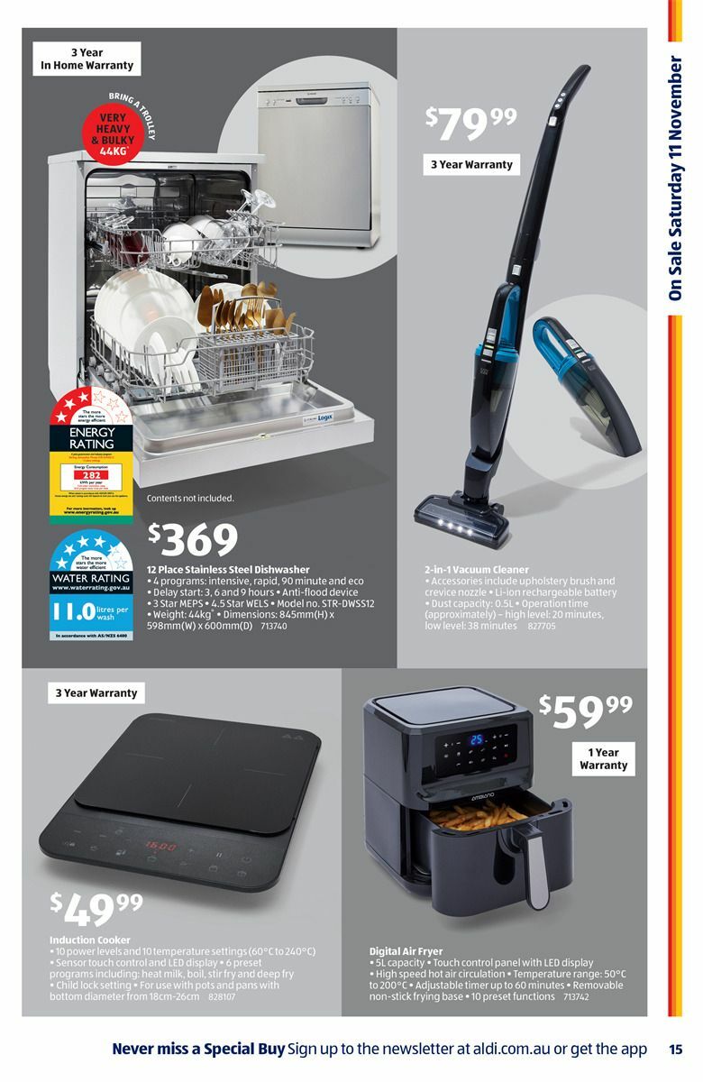 ALDI Catalogues from 8 November