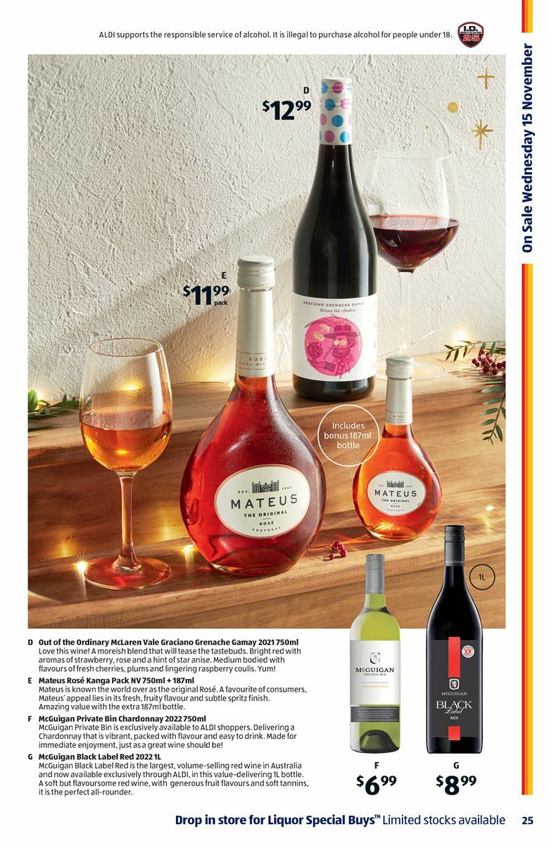 ALDI Catalogues from 15 November