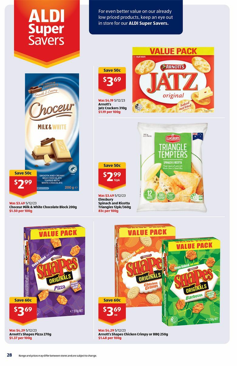 ALDI Catalogues from 13 December