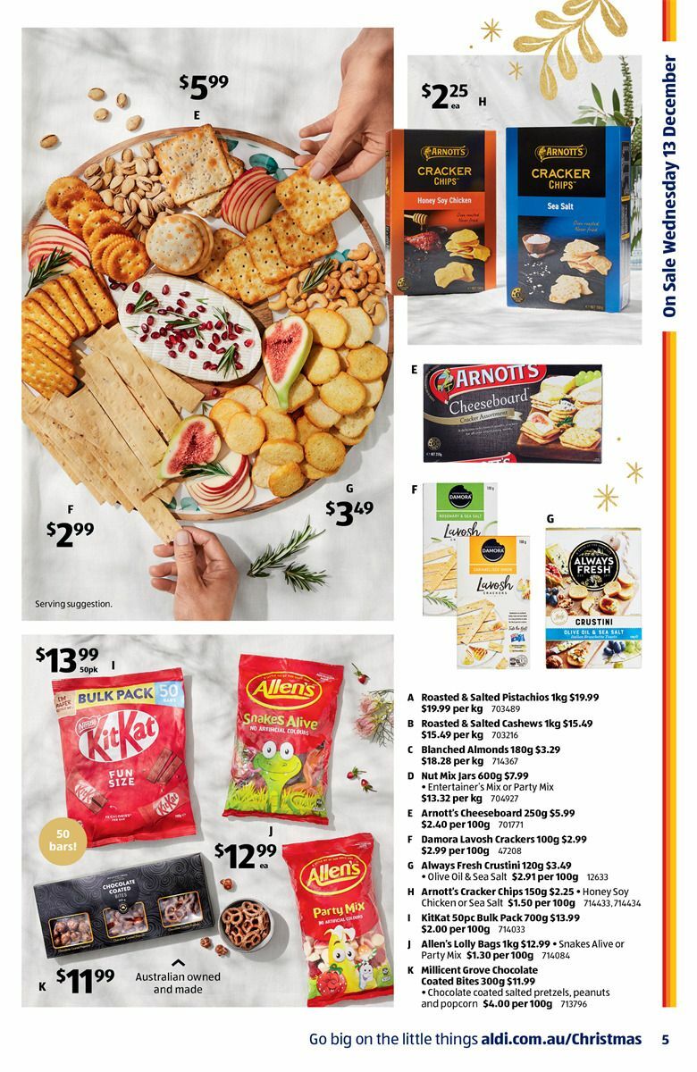 ALDI Catalogues from 13 December