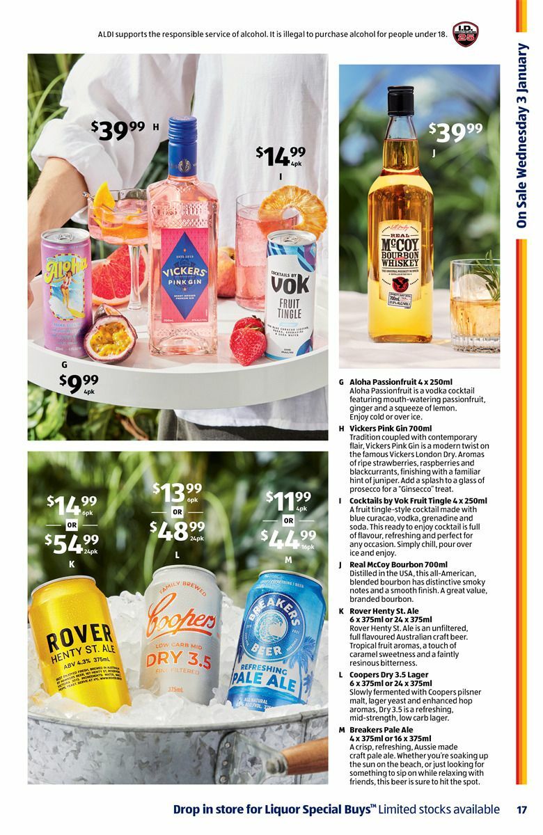 ALDI Catalogues from 3 January