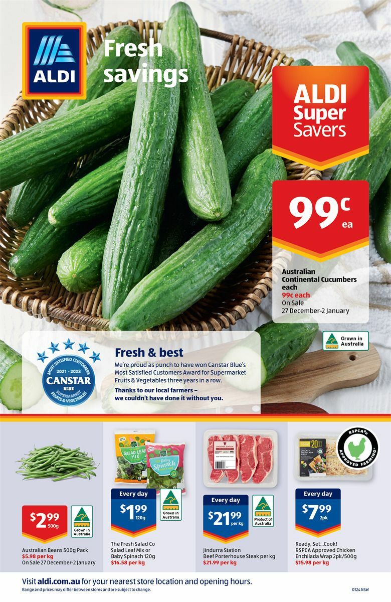 ALDI Catalogues from 3 January