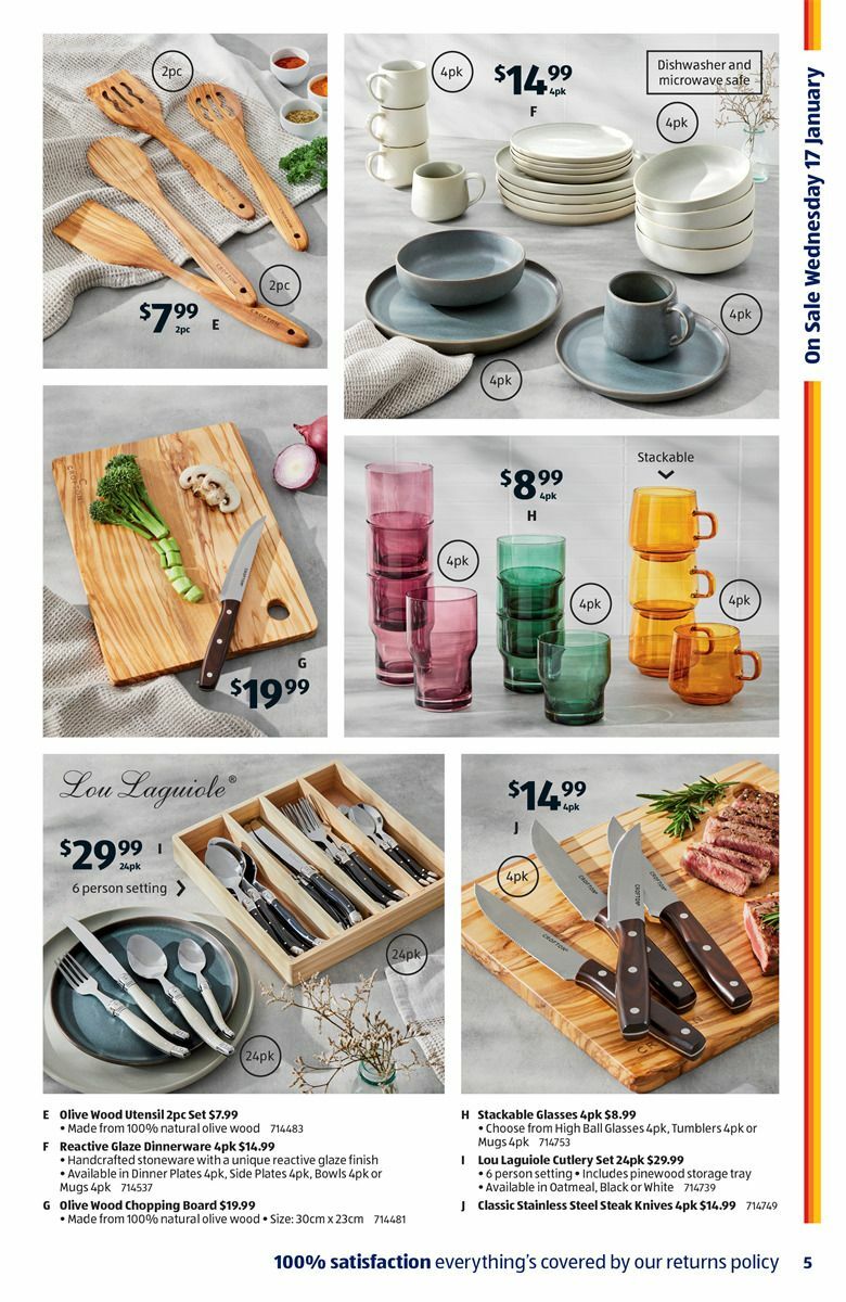 ALDI Catalogues from 17 January