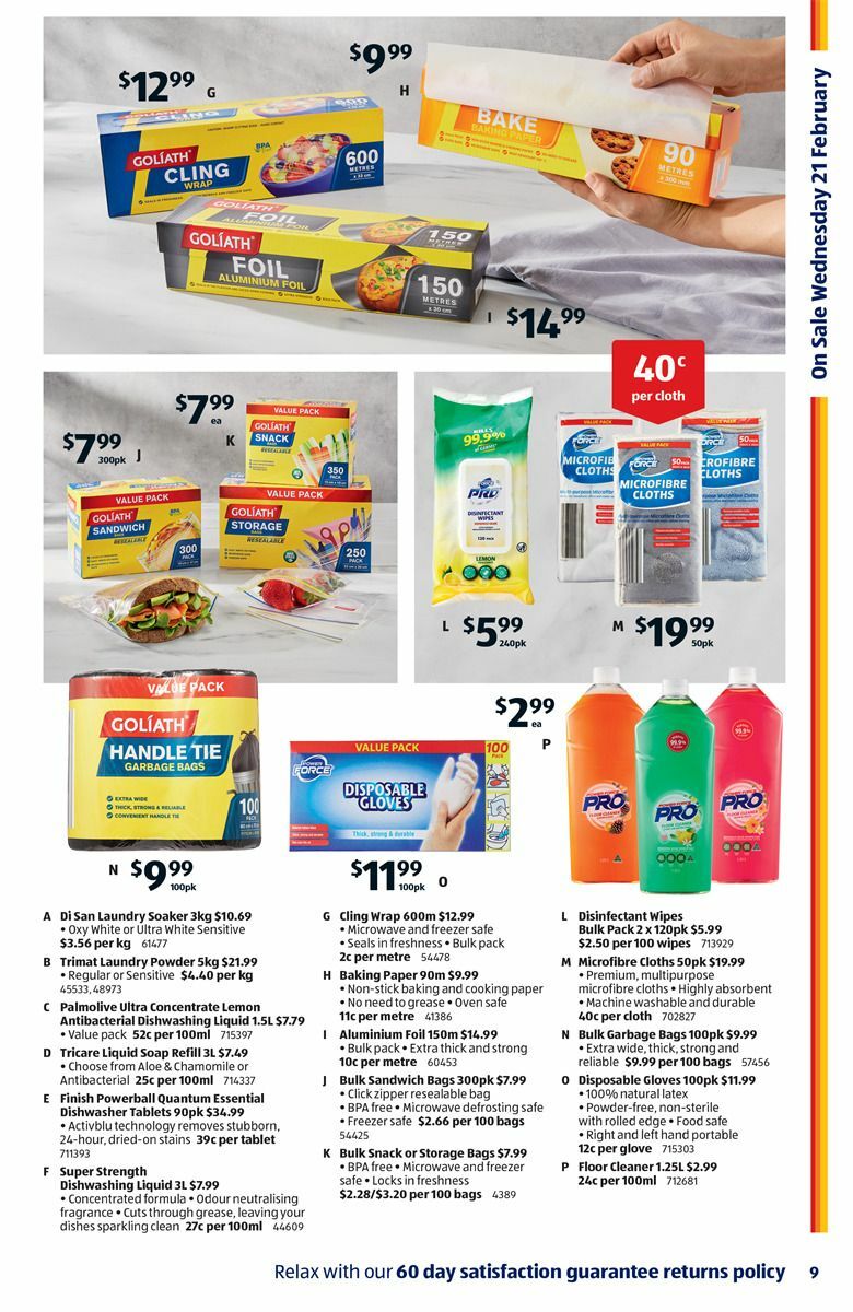 ALDI Catalogues from 21 February