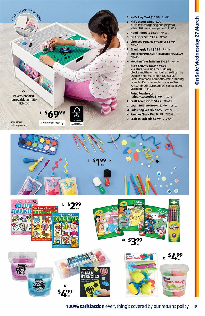 ALDI Catalogues from 27 March