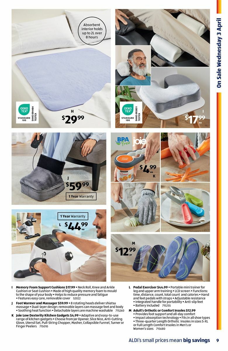 ALDI Catalogues from 3 April