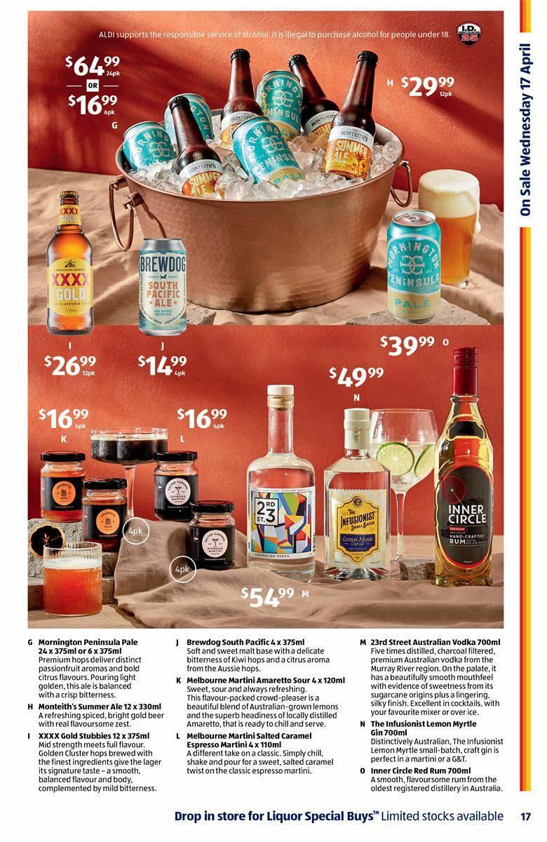 ALDI Catalogues from 17 April