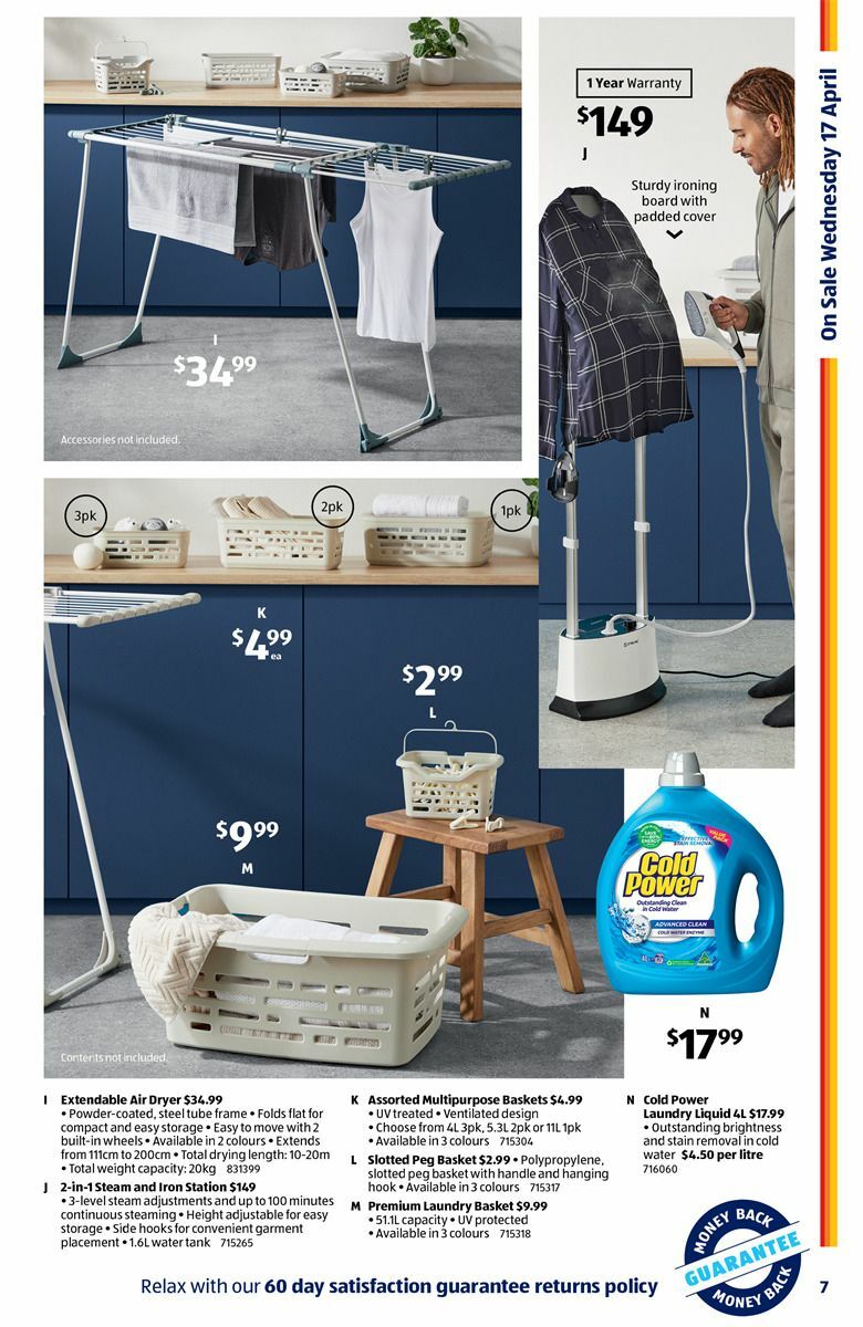 ALDI Catalogues from 17 April