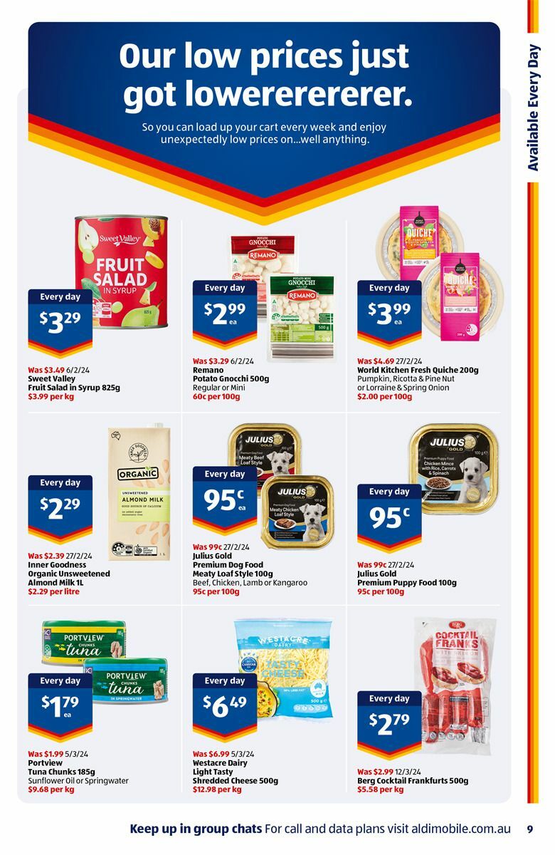 ALDI Catalogues from 24 April