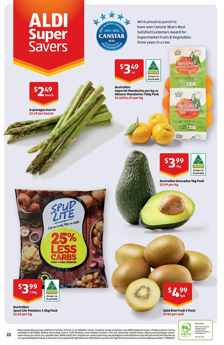 ALDI Catalogues from 22 May