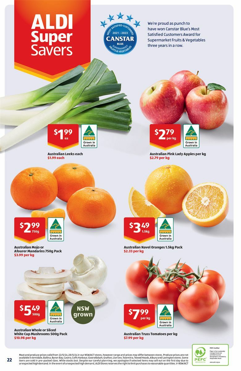 ALDI Catalogues from 29 May