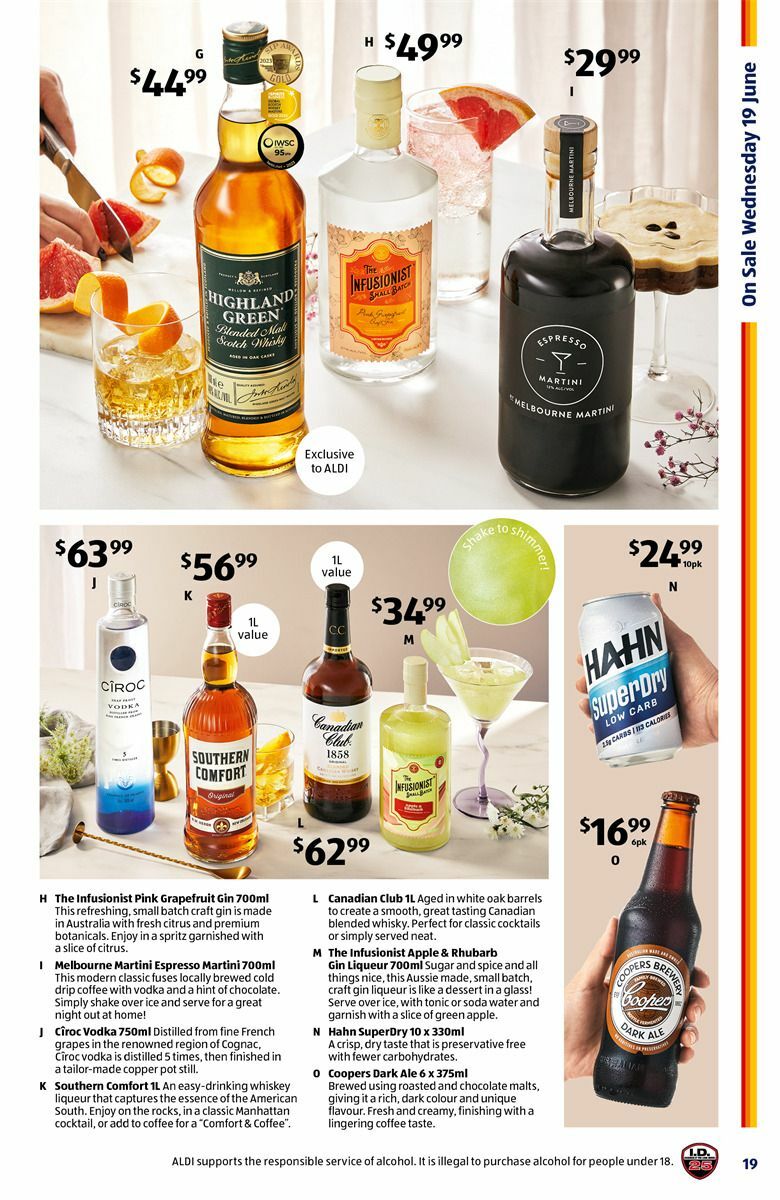 ALDI Catalogues from 19 June