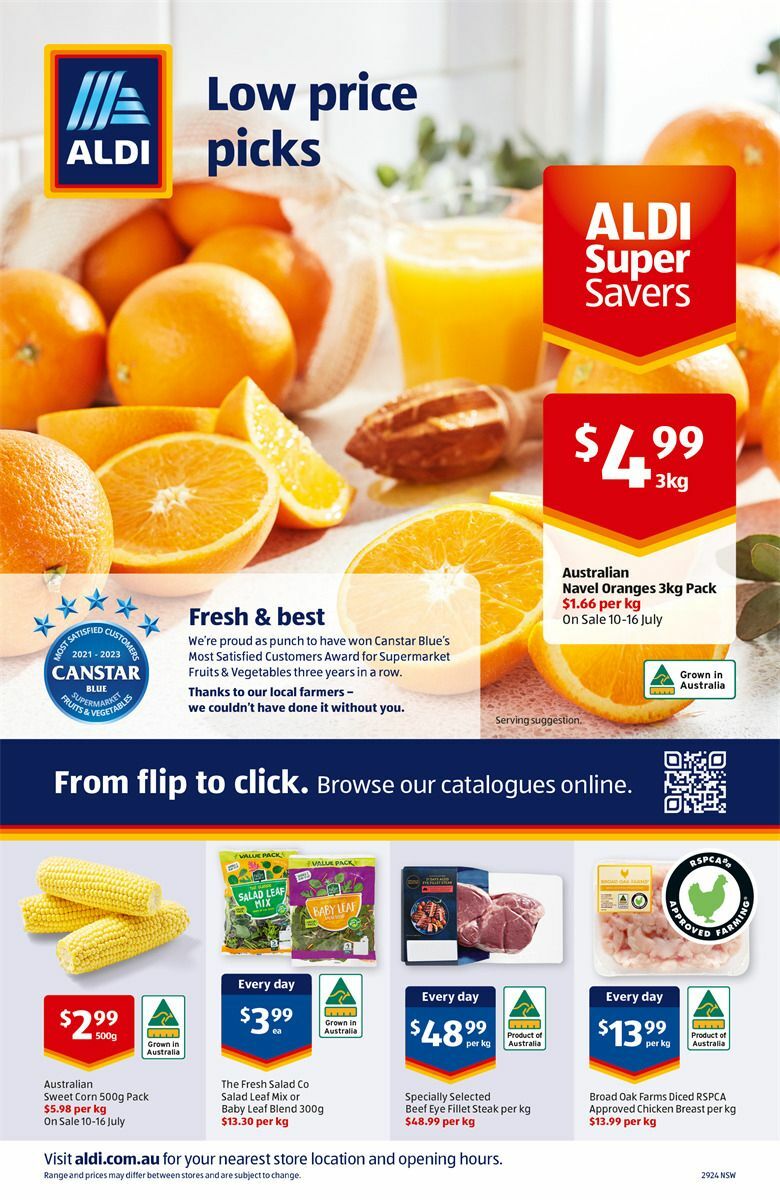 ALDI Catalogues from 17 July