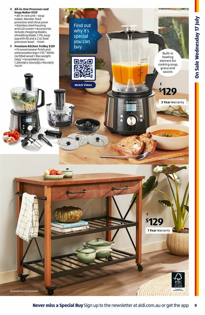 ALDI Catalogues from 17 July