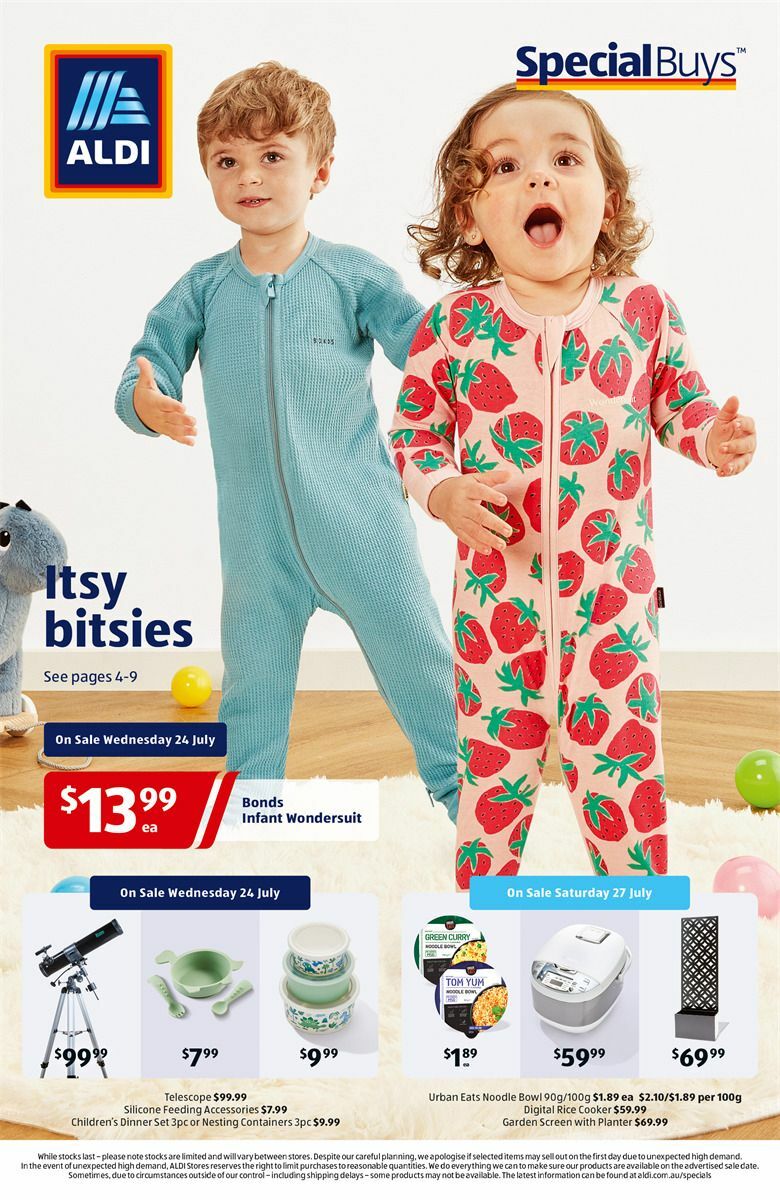 ALDI Catalogues from 24 July