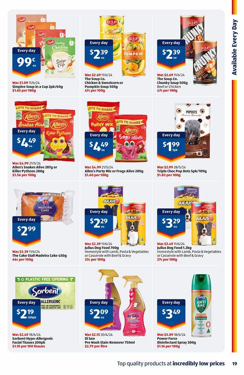 ALDI Catalogues from 24 July