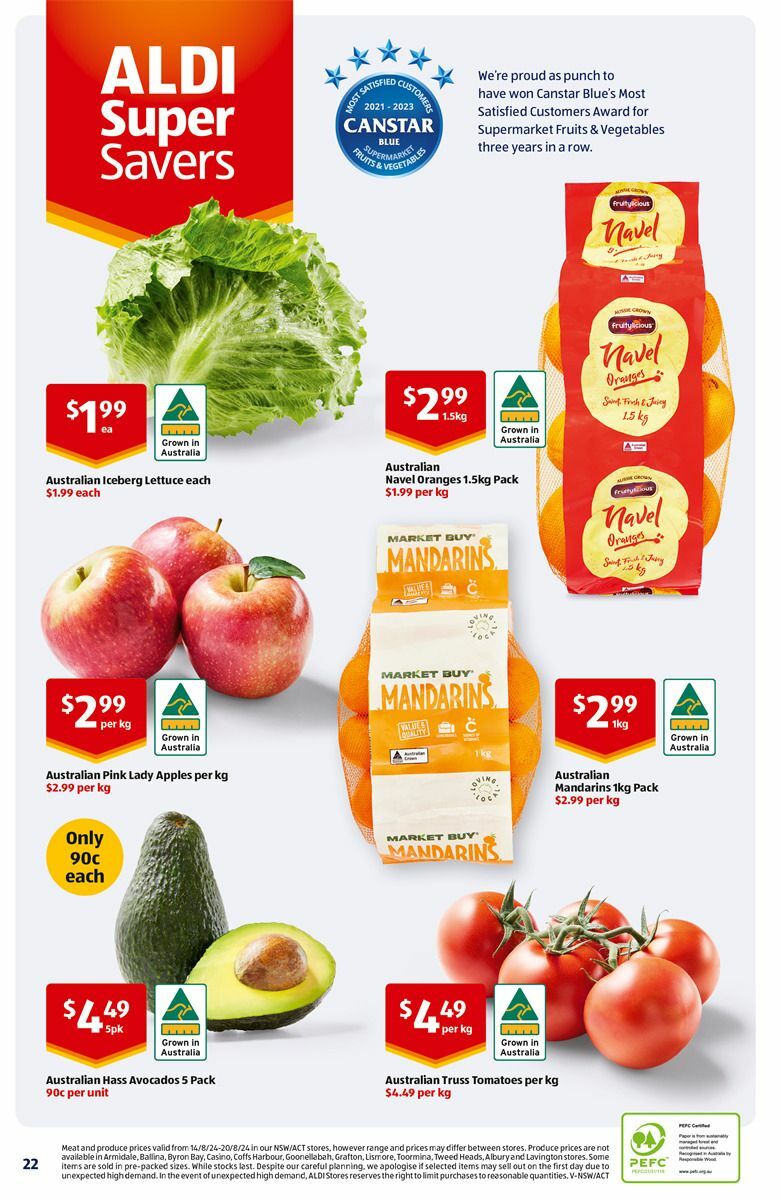 ALDI Catalogues from 21 August