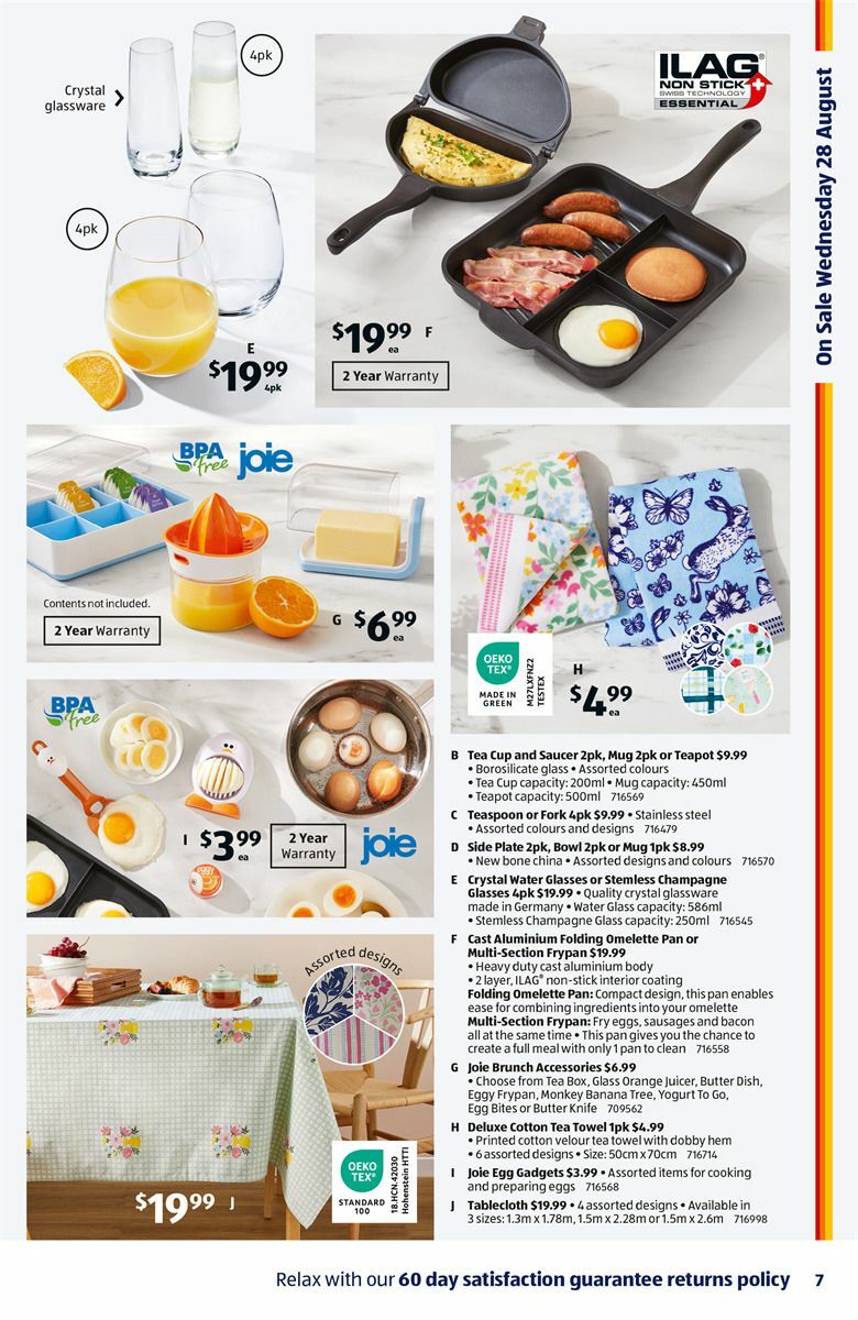 ALDI Catalogues from 28 August