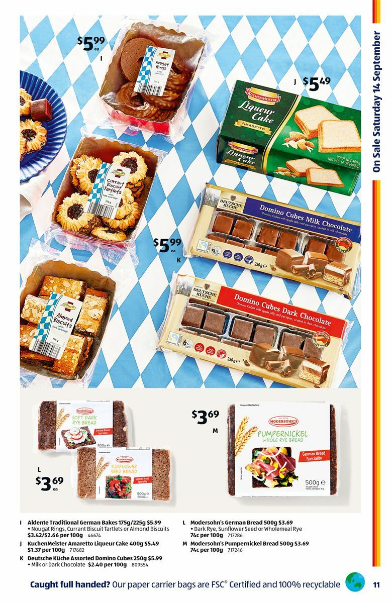 ALDI Catalogues from 11 September